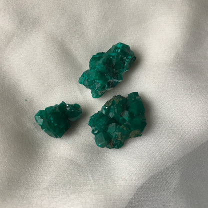 Emerald Green Dioptase Crystals