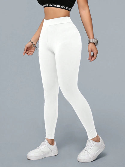 Essnce Casual Sports High Waist Long Leggings For Women, Yoga Pants, Autumn/Summer Suitable For Going Out Women's Sportswear