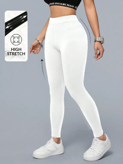 Essnce Casual Sports High Waist Long Leggings For Women, Yoga Pants, Autumn/Summer Suitable For Going Out Women's Sportswear