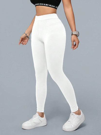 Essnce Casual Sports High Waist Long Leggings For Women, Yoga Pants, Autumn/Summer Suitable For Going Out Women's Sportswear