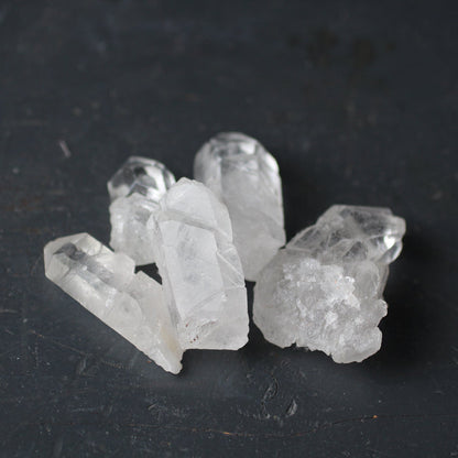 Etched Lemurian Shift Quartz Crystals - Song of Stones