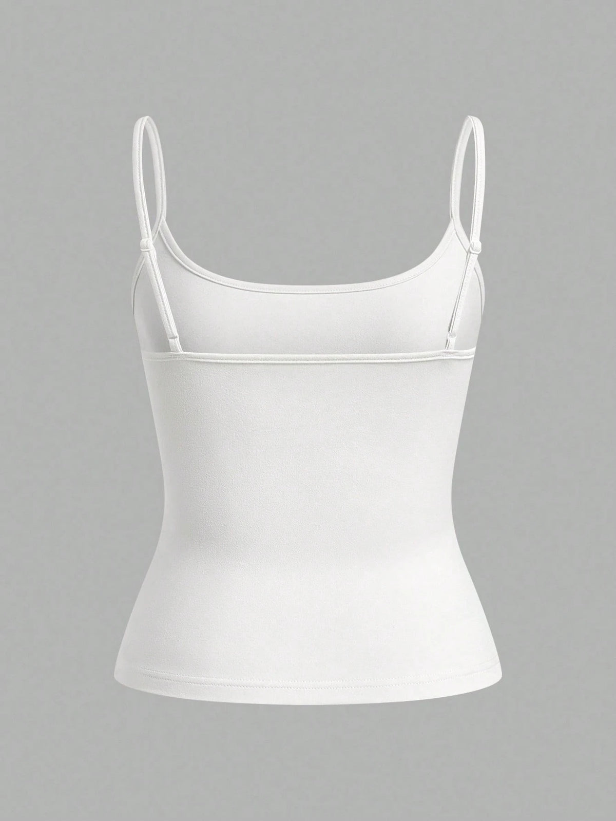 EZwear 3pcs/Set Women's Black, Light Grey, White Camisole Crop Top, Sexy & Tight Fitting, Suitable For Summer