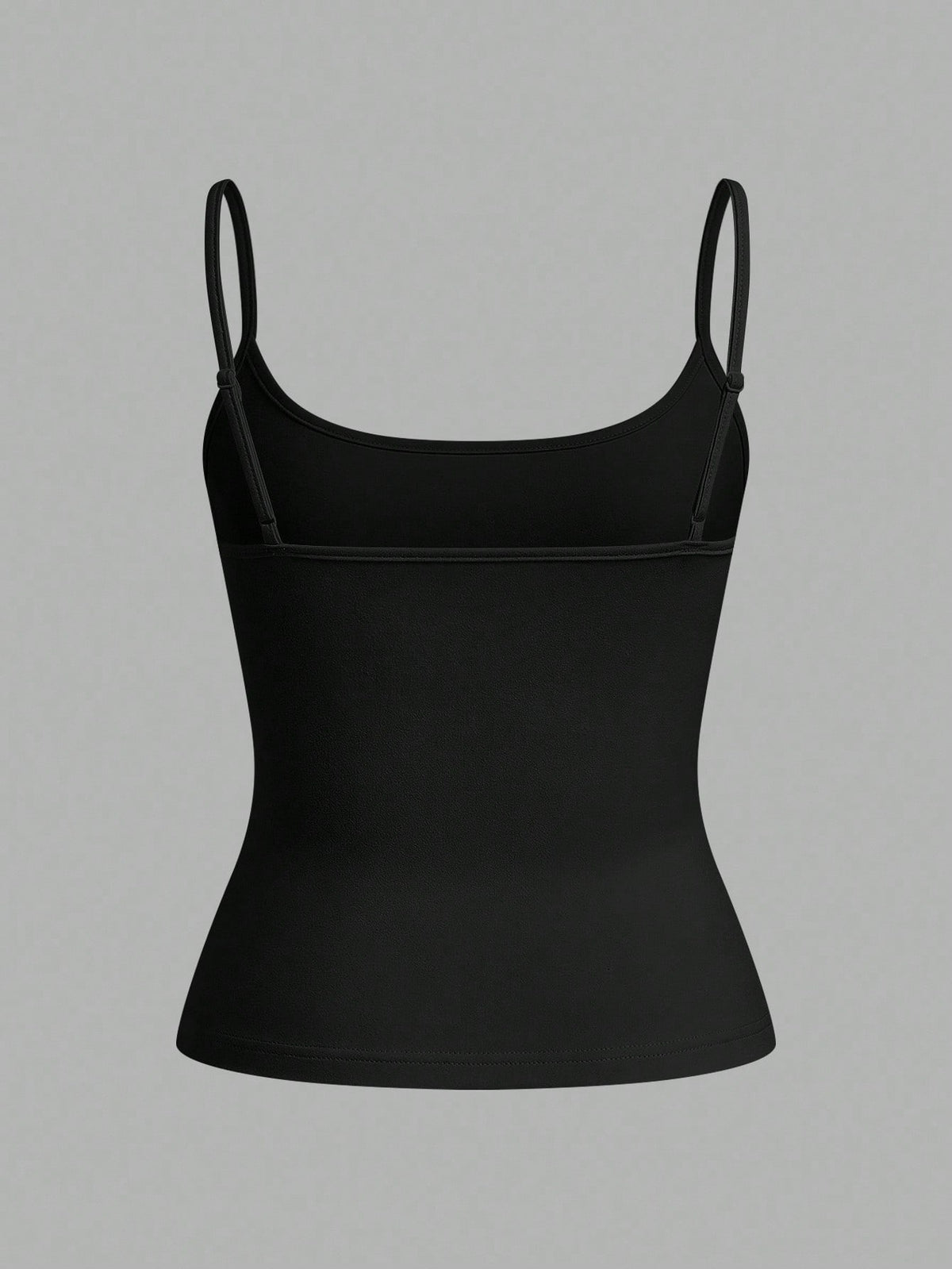 EZwear 3pcs/Set Women's Black, Light Grey, White Camisole Crop Top, Sexy & Tight Fitting, Suitable For Summer