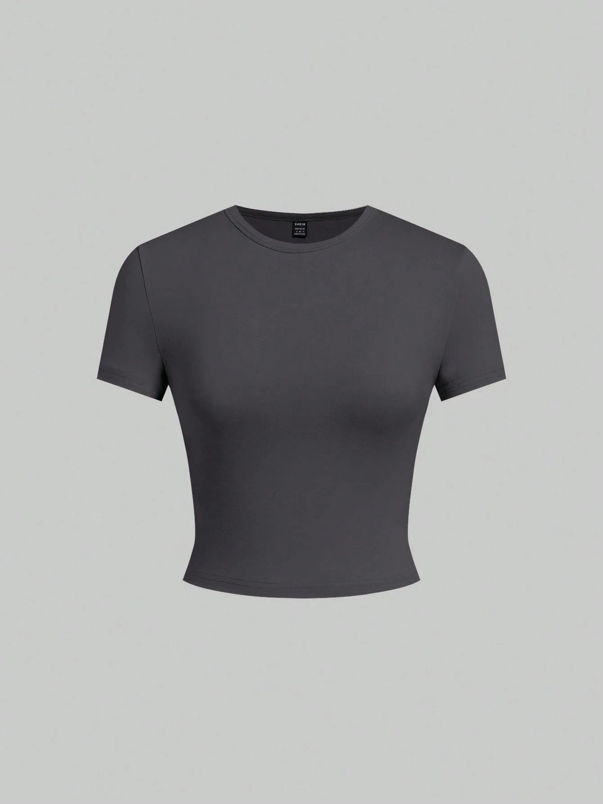 EZwear 5pcs/Set Solid Color Fitted Tank Tops & Tees