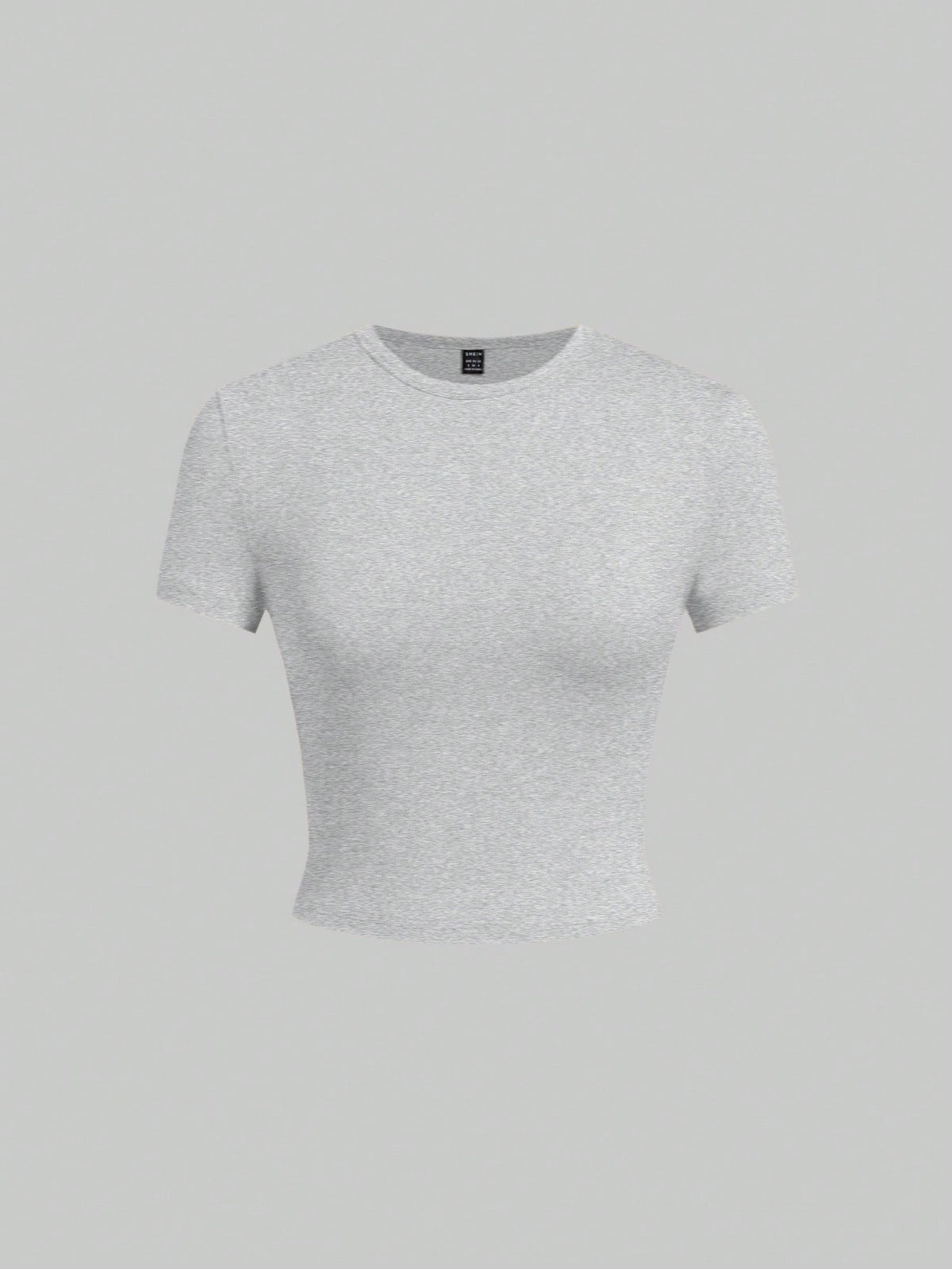 EZwear 5pcs/Set Solid Color Fitted Tank Tops & Tees