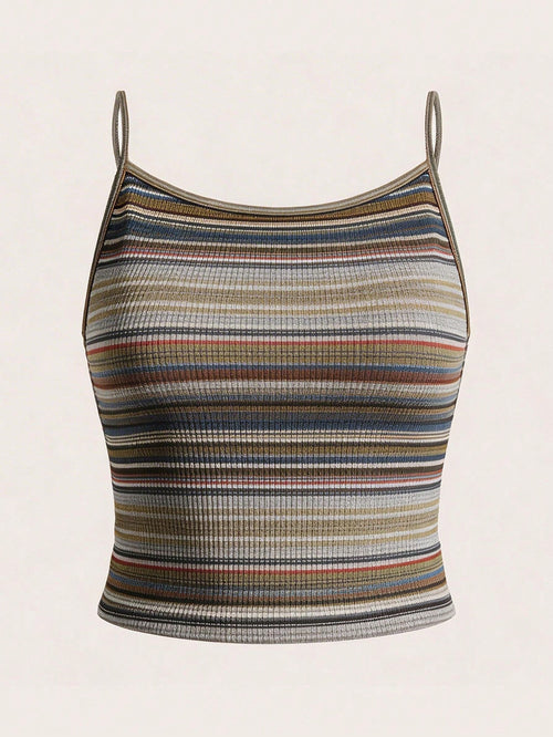 EZwear Striped Cami Top