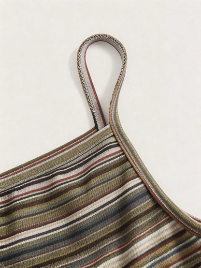 EZwear Striped Cami Top