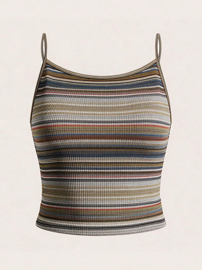 EZwear Striped Cami Top