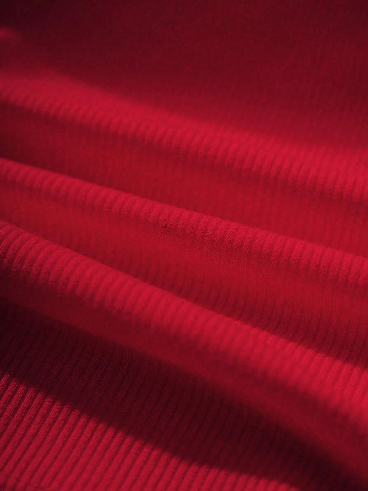 EZwear Women's Solid Color Pleated Casual Versatile Daily Wear Top,Red Top