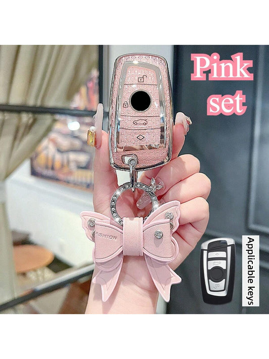 Fashion TPU Car Smart Key Case Cover, Fit For BMW 1 3 4 5 6 7 Series X1 X3 X4 M5 M6 GT3 GT5, Keyless Auto Accessories