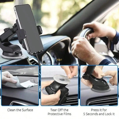 Fast Charging Auto Sensing Car Phone Holder, Universal Wireless Charger Mount