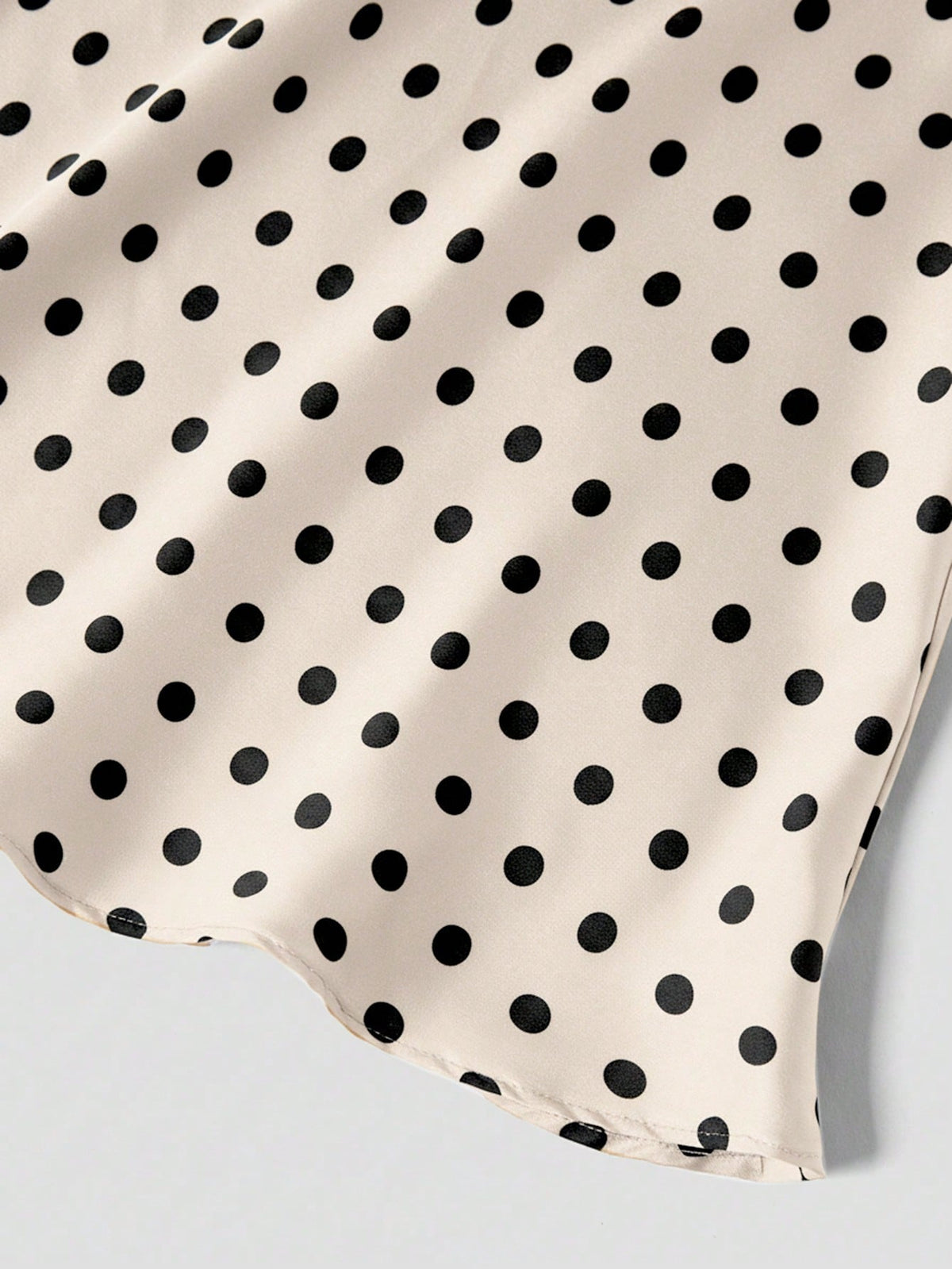 Firerie Women's Retro Elegant Polka Dot Print Vacation Style Skirt,Fall,Fall For Women,Winter For Women,Vacation