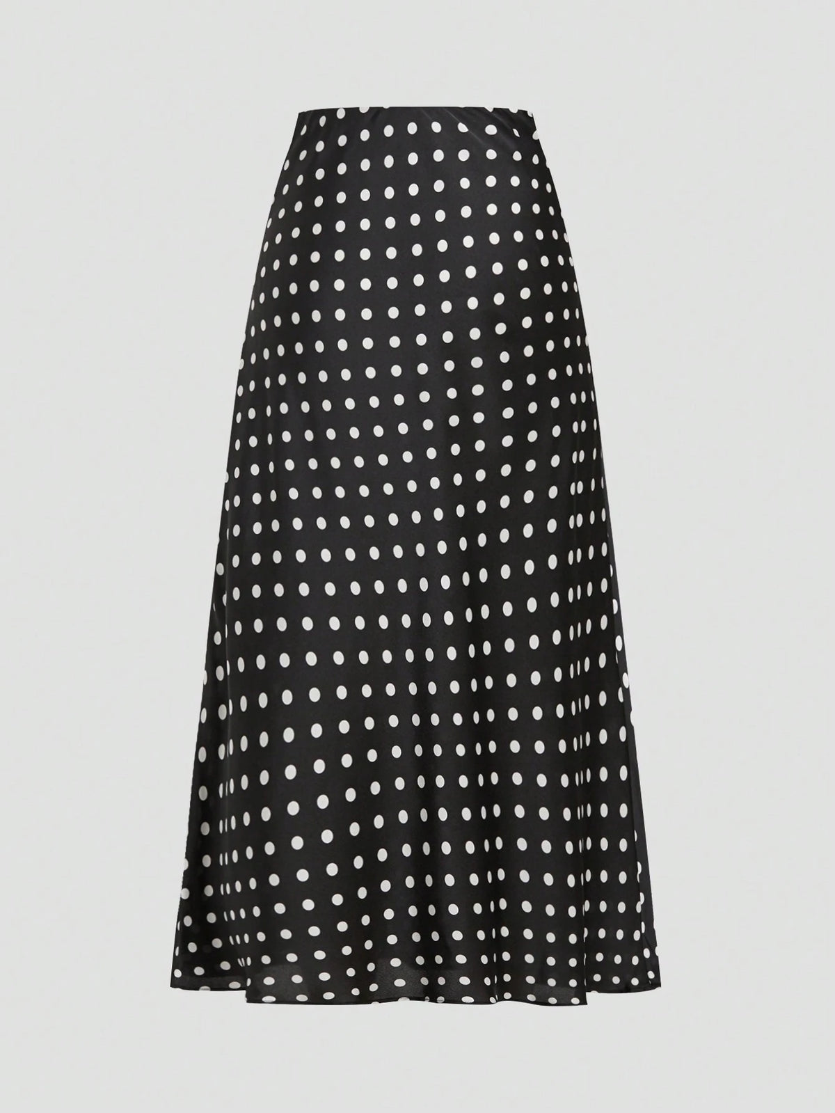 Firerie Women's Retro Elegant Polka Dot Print Vacation Style Skirt,Fall,Fall For Women,Winter For Women,Vacation