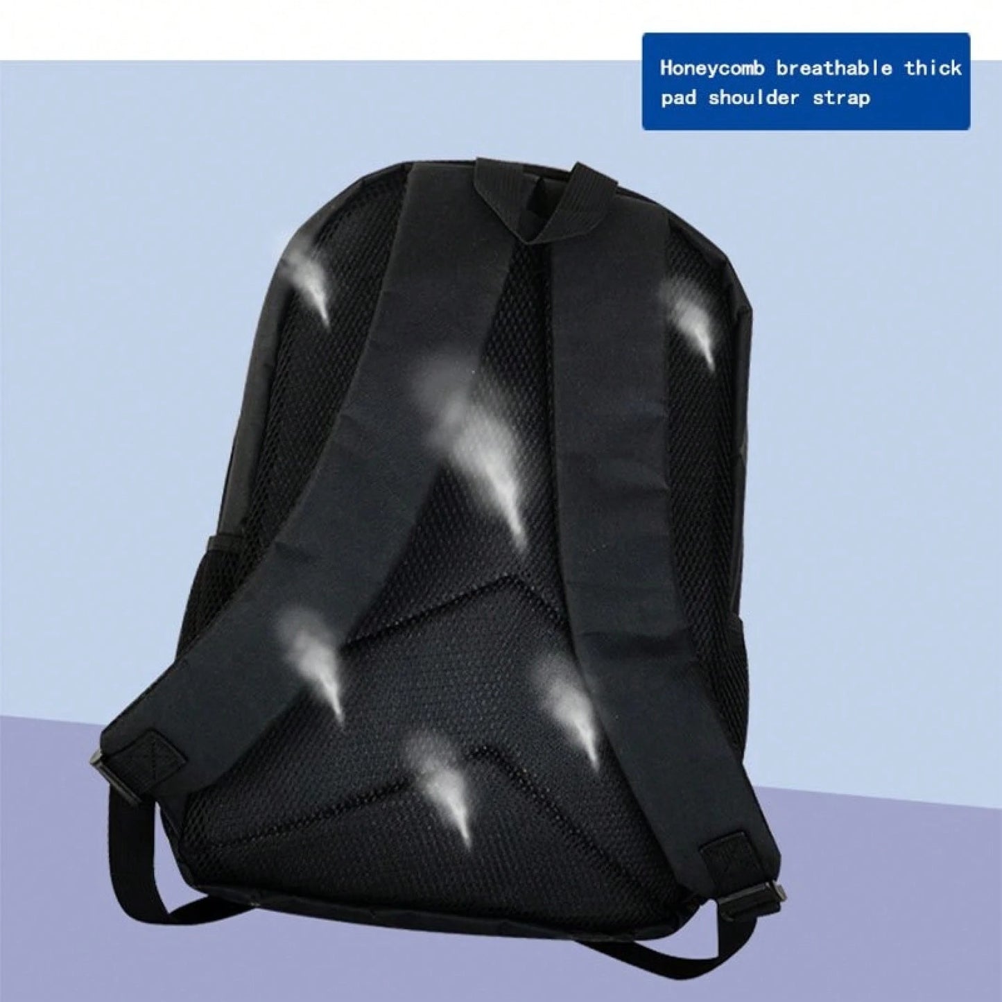 First Choice Back-To-School Season Is Backpack With Stylish Graffiti 2D Print, Zipper Closure, Adjustable Shoulder Straps, Large Capacity, And Multi-Functional Design.It Is Suitable Travel And Commuti