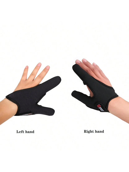 Fishing Gloves 2 Fingers Protector Breathable Anti-Slip Anti-Cut Fishing Gloves Carp Outdoor Fishing Tackle Accessories Supplies
