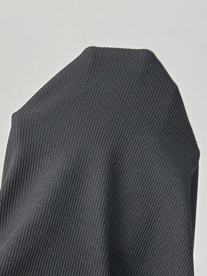 Fitted Sexy Padded Rib-Knit Tank Top