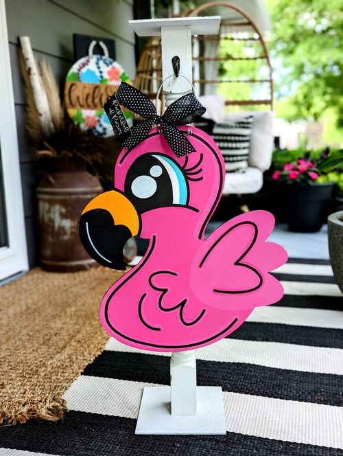 Flamingo Door Hanger
