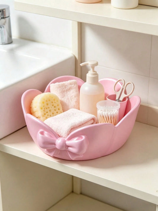 Flower-Shaped Storage Tray, Suitable For Storing Various Baby Hair Accessories, Toys And Other Items, Ideal For Daily Storage In Multiple Indoor Settings