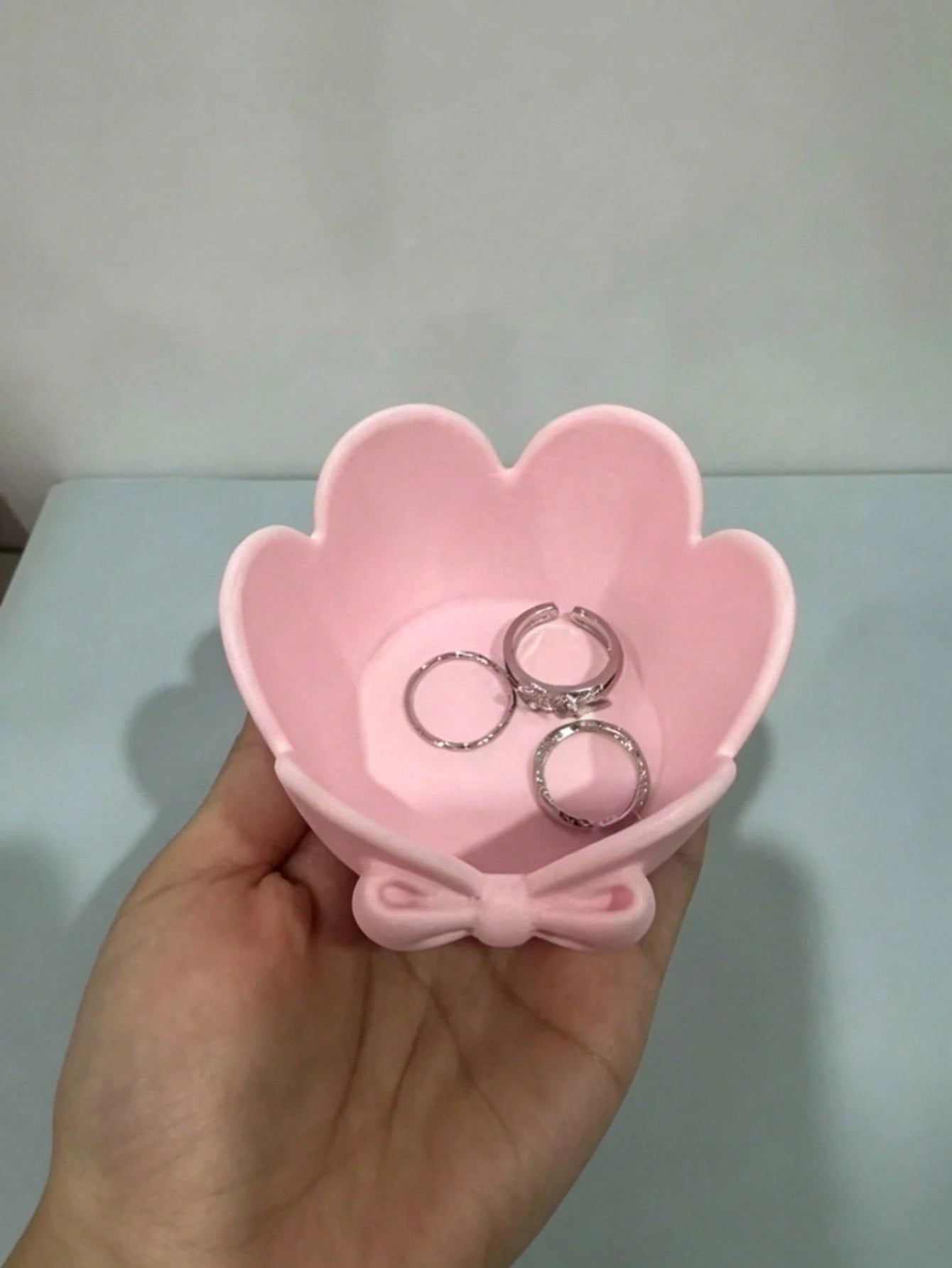 Flower-Shaped Storage Tray, Suitable For Storing Various Baby Hair Accessories, Toys And Other Items, Ideal For Daily Storage In Multiple Indoor Settings
