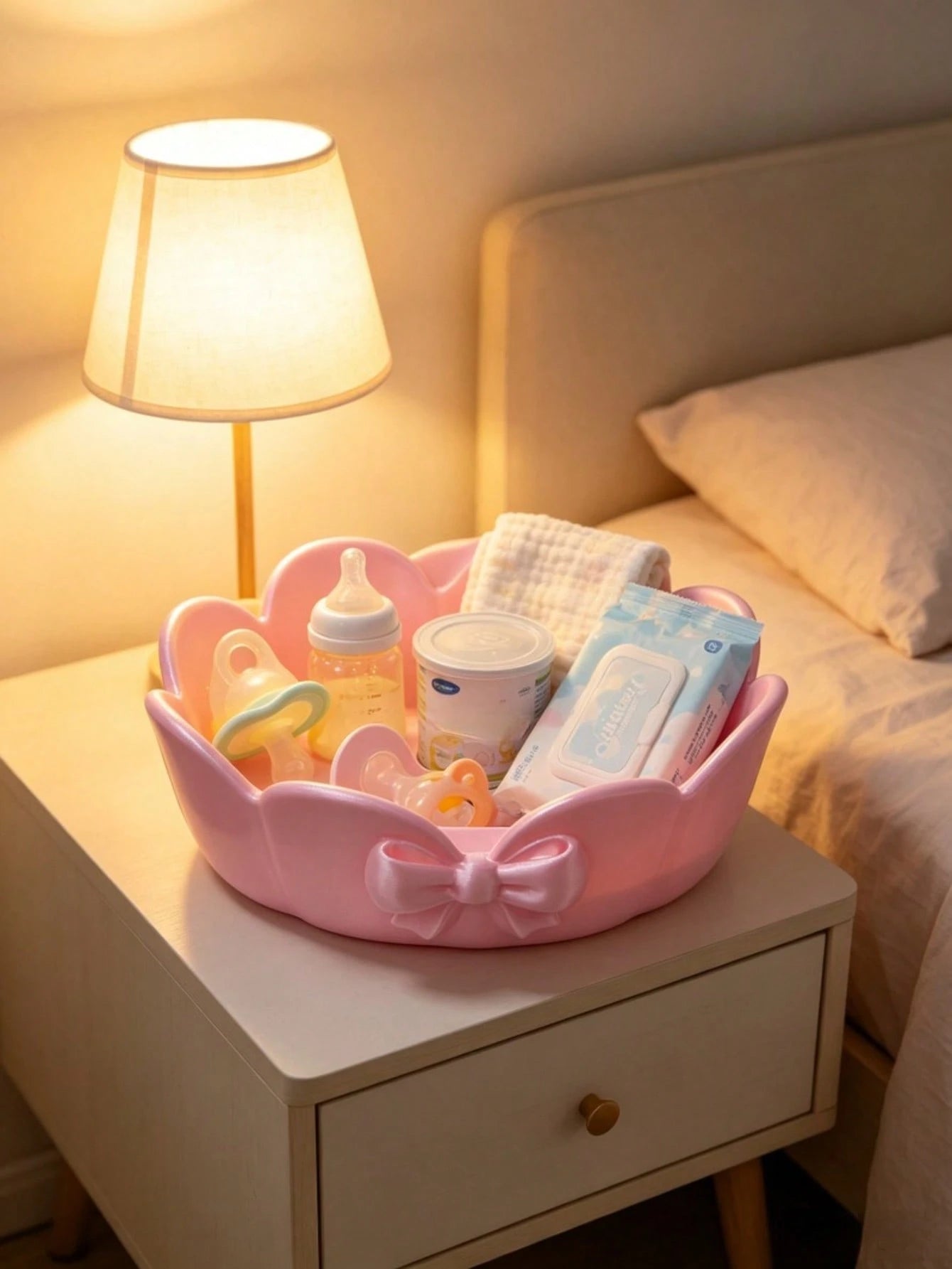 Flower-Shaped Storage Tray, Suitable For Storing Various Baby Hair Accessories, Toys And Other Items, Ideal For Daily Storage In Multiple Indoor Settings