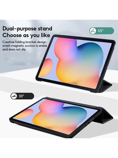 Foldable Tablet Protective Case, Shockproof Protective Cover Compatible With Samsung Galaxy Tab S9 Fe S8 S7 A9+ A7 Lite S6 Lite/ Tab P11 Plus And MatePad/ Pad SE