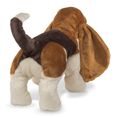 Folkmanis - Basset Hound Hand Puppet Plushie 2919