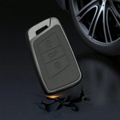 For VW Magotan Passat B8 Golf For Superb A7 Accessories Alloy Car Key Case Cover Shell Keychain Fob