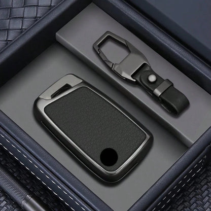 For VW Magotan Passat B8 Golf For Superb A7 Accessories Alloy Car Key Case Cover Shell Keychain Fob