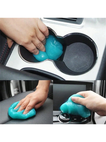 Fragrant Soft Gel Cleaner, Multi-Functional Fluid Cleaning Agent, Car Interior Cleaning Wizard, Advanced Technology Suction Mud, Non-Stick Cleaning Mud, Suitable For Car Interior, Electronic Products
