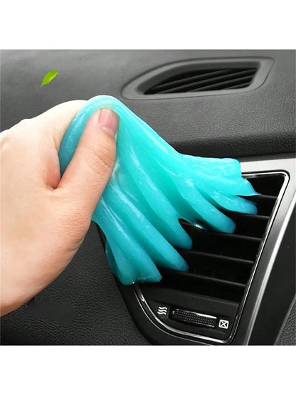 Fragrant Soft Gel Cleaner, Multi-Functional Fluid Cleaning Agent, Car Interior Cleaning Wizard, Advanced Technology Suction Mud, Non-Stick Cleaning Mud, Suitable For Car Interior, Electronic Products
