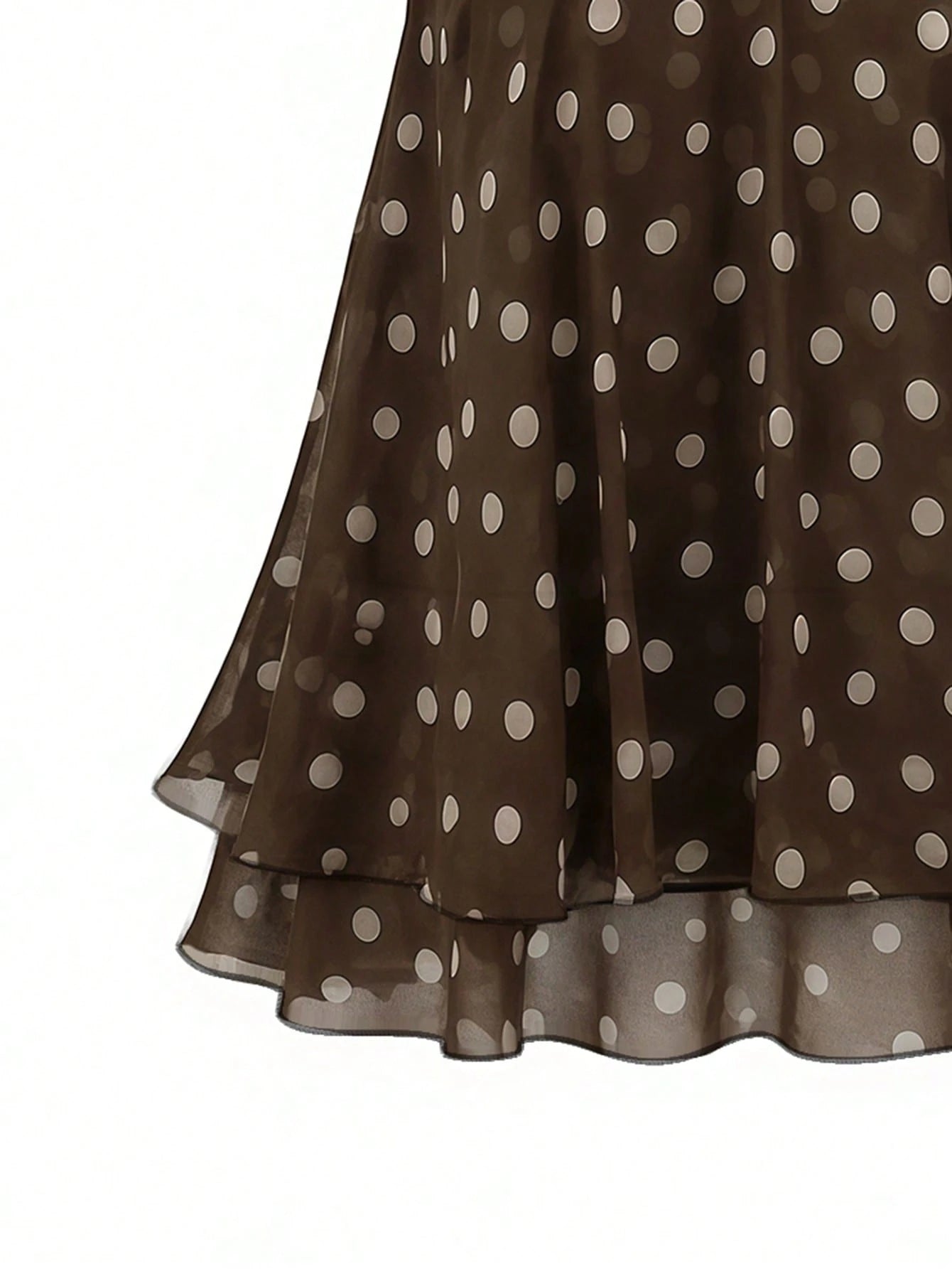 Franclia Plus Size Women Polka Dot Print Casual Camisole Tank Top