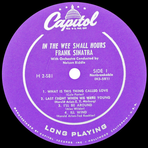 Frank Sinatra - In The Wee Small Hours (Part 2) (10")