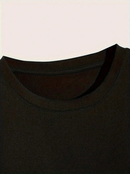 Fun T-Shirts (L-5XL)- Soft And Breathable Crew Neck T-Shirts, Suitable For Casual Wear, Perfect For Everyday Wear And Outdoor Activities.