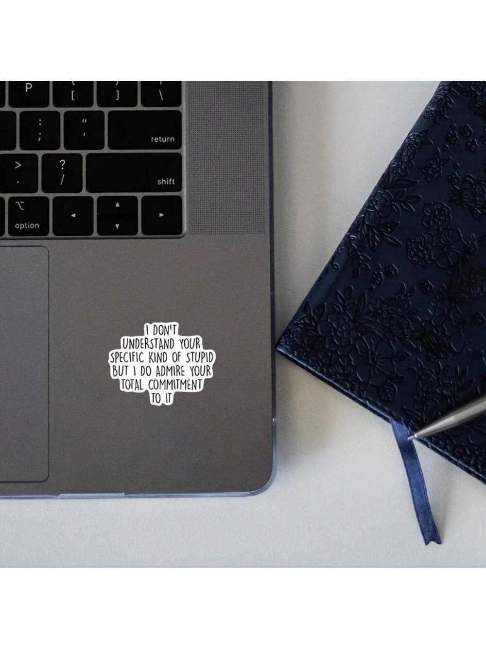 Funny "I Don't Understand Adulthood" Vinyl Sticker- Reusable