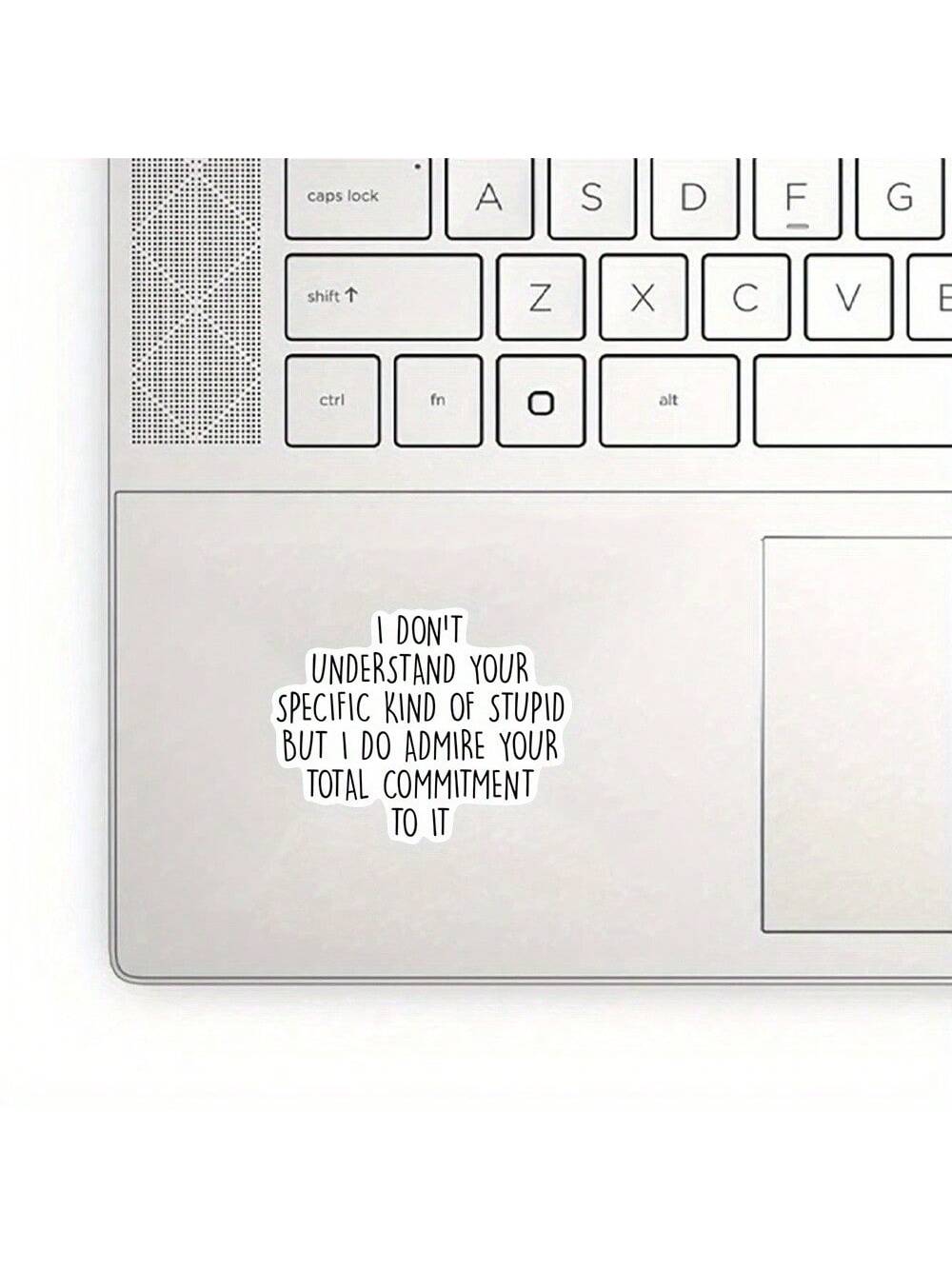 Funny "I Don't Understand Adulthood" Vinyl Sticker- Reusable