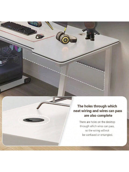 Gaming Desk Computer Writing Table Student Art Modren Simple Style PC Wood Suitable For Home, Office
