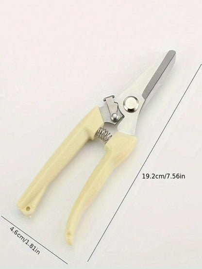 Garden Pruning Scissors Set- Ideal For Trimming, Pruning And Cutting Branches And Flowers, Gardening Shears, Plant Garden Clips, Bonsai And Fruit Picking