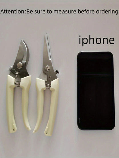 Garden Pruning Scissors Set- Ideal For Trimming, Pruning And Cutting Branches And Flowers, Gardening Shears, Plant Garden Clips, Bonsai And Fruit Picking