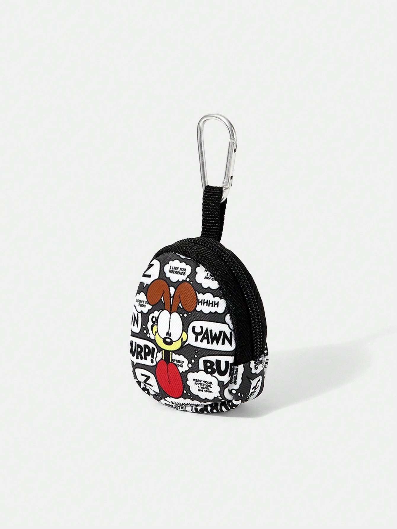 GARFIELD| Coin Purse With Clasp And Zipper Pocket, Multi-Function Storage Bag, Coin Collection Organizer Pouch, Suitable For Both Men And Women