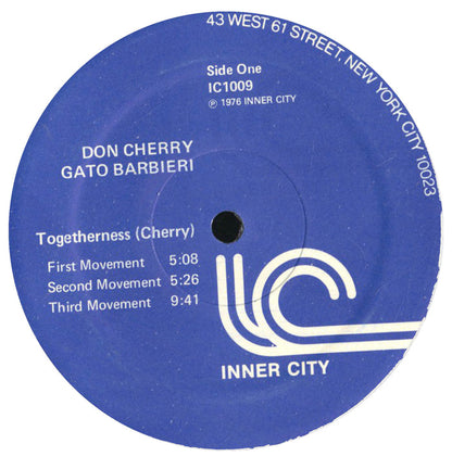 Gato Barbieri & Don Cherry (1976 RE)