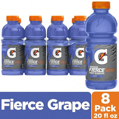 Gatorade Thirst, Cool Blue, 20 Fl Oz (Pack Of 8)