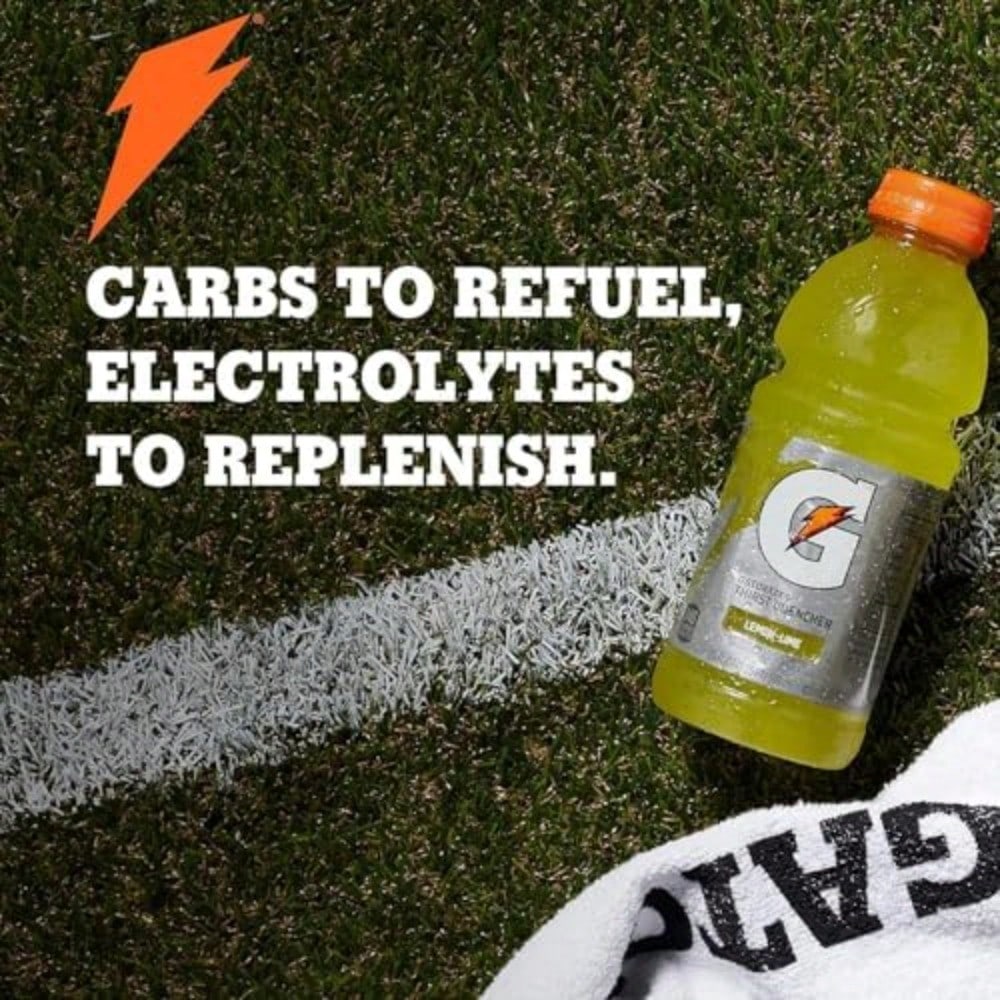 Gatorade Thirst, Cool Blue, 20 Fl Oz (Pack Of 8)