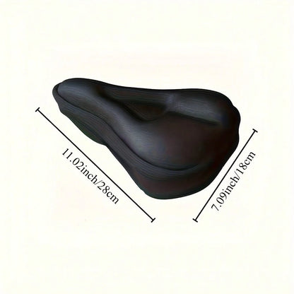 Gel-Filled Bicycle Seat Cushion, Comfortable Soft Pad For Men And Women, Suitable For Fitness Cycling
