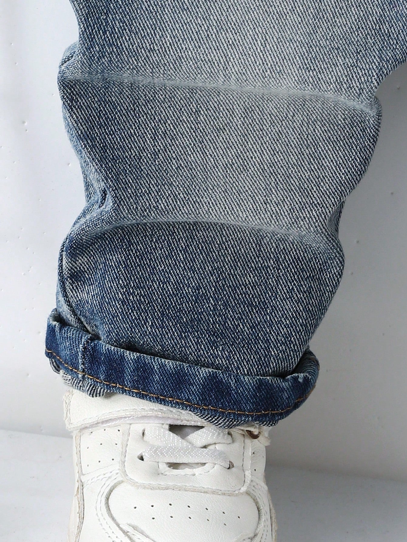 Genkimix Kids Baby Boy Casual Everyday Commute Fashion Street Ripped Denim Bib Pants (T-Shirt Not Included)