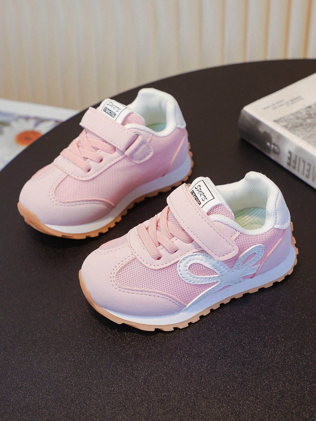 Girls' Casual Sports Sneakers, Spring New Arrivals, Children Soft Sole Non-Slip Brand