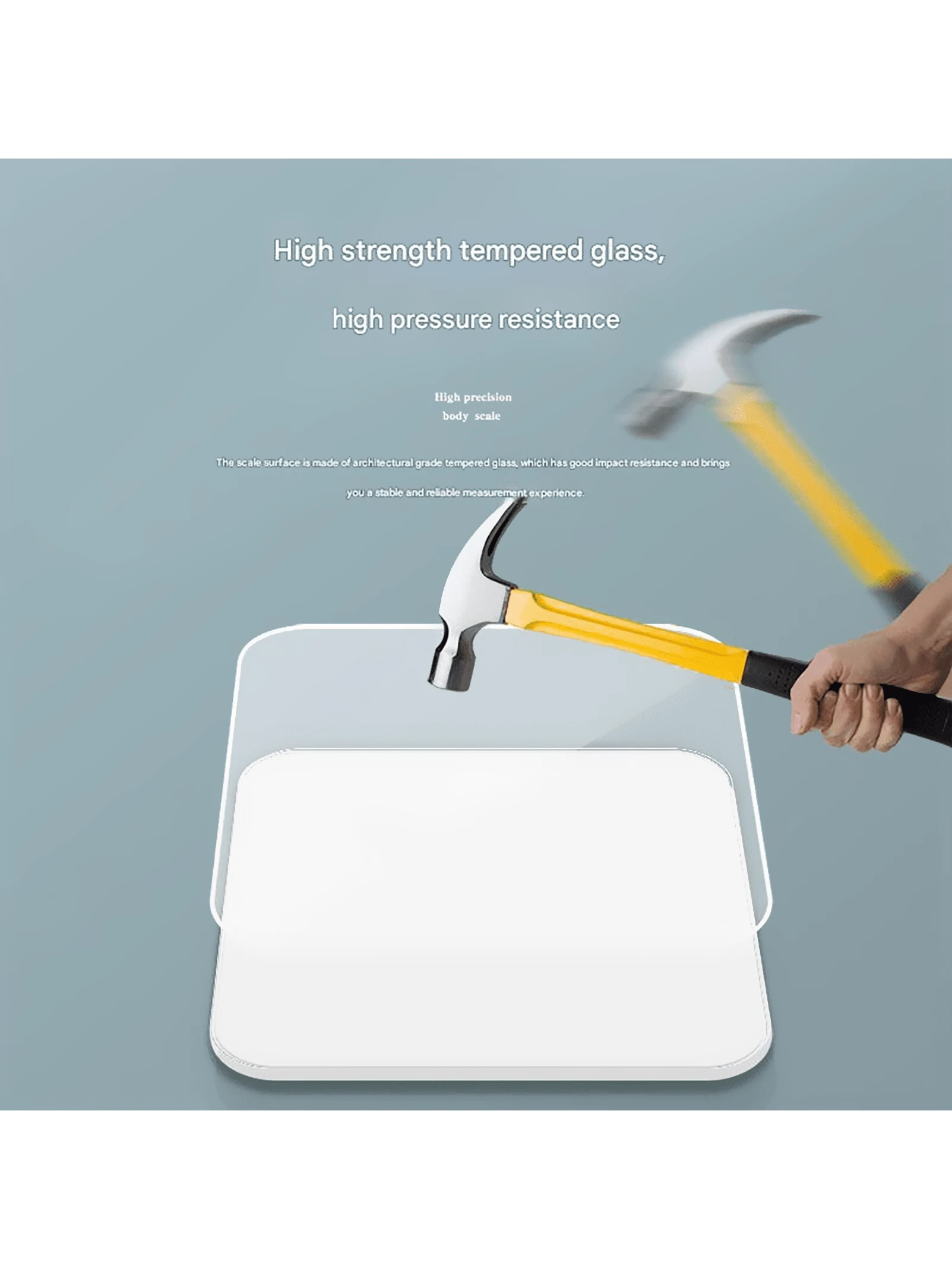 Glass Screen Weight Scale, High Precision Home Weight Scale With Smart Sensor, Hidden Bathroom Scale, Weight Loss Scale, Accurate To 0.05 Lbs, Bright LED Display And Clear Large Numbers, Quality Upgra