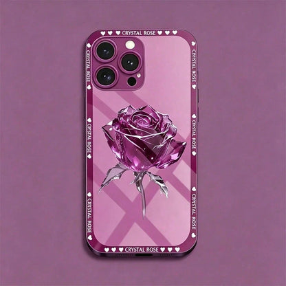 Glossy Finish Phone Case For IPhone 12-17 Pro Max – Hard Cover With Lanyard, Anti-Scratch Stylish Protective Cover