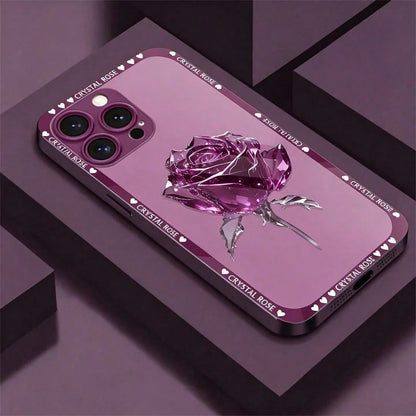 Glossy Finish Phone Case For IPhone 12-17 Pro Max – Hard Cover With Lanyard, Anti-Scratch Stylish Protective Cover