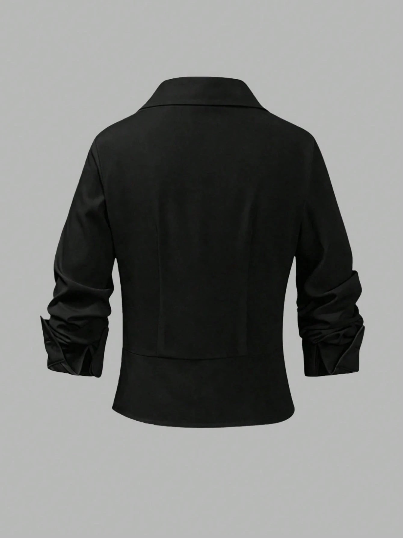 GlowEve CURVE Plus Size Designer Luxury Knit Patchwork Slim Fit Blouse Shirt, Summer Casual Outing And Commute Workwear Top Fall