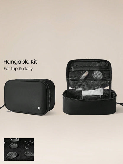 GLOWMODE 3L Sport Large Capacity Water-Repellant Essentials Zippered Kit Storage Bag Daily Casual Travel Trip